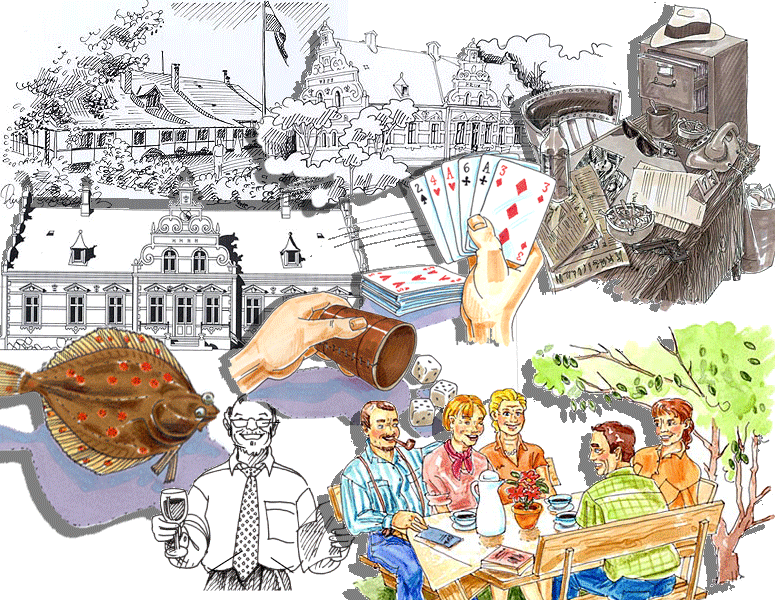 Diverse h&aring;ndtegninger