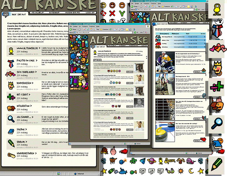 WWW:ALTKANSKE:DK - online ungdoms community 