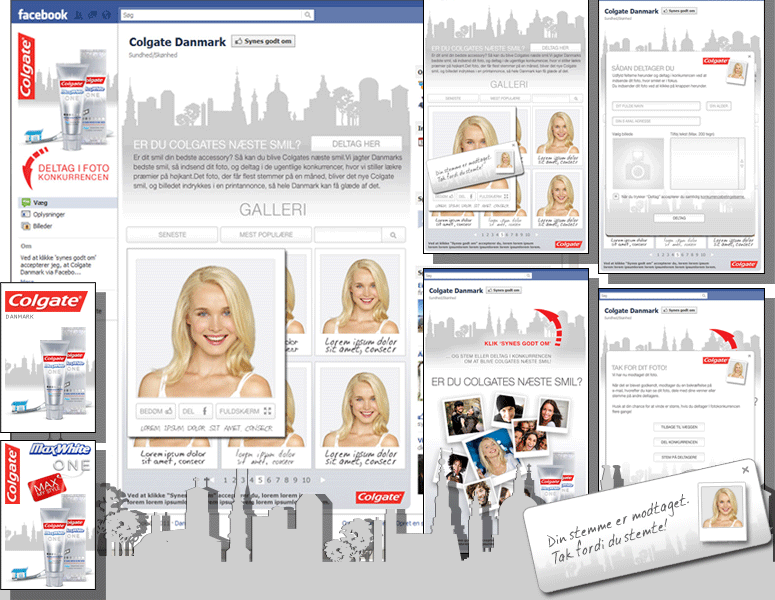 WWW:FACEBOOK:COM/COLGATEDANMARK