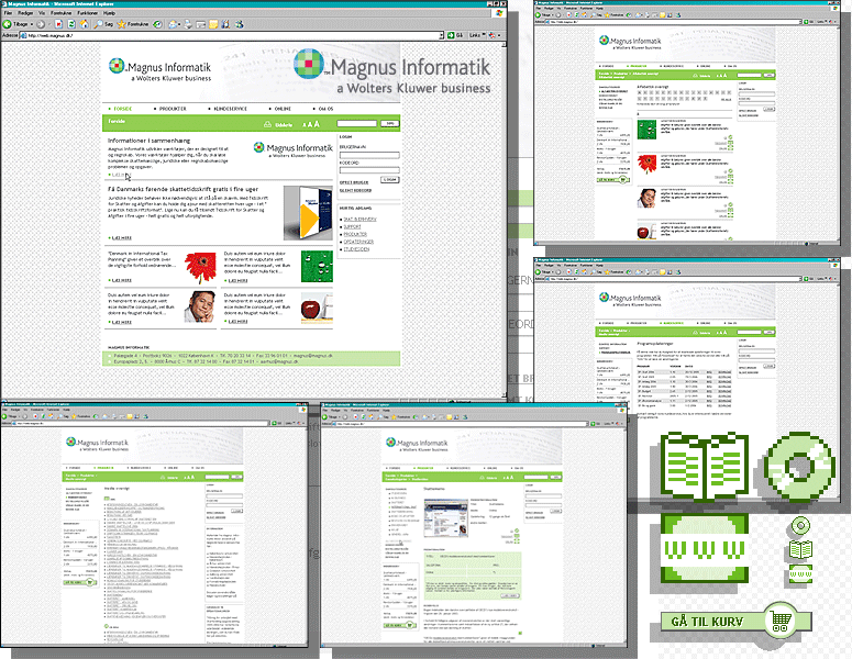 WWW:MAGNUS:DK - Redesign af stort produktpr&aelig;sentationssite